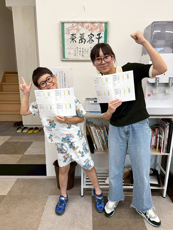 子どもの視力回復　Fくん